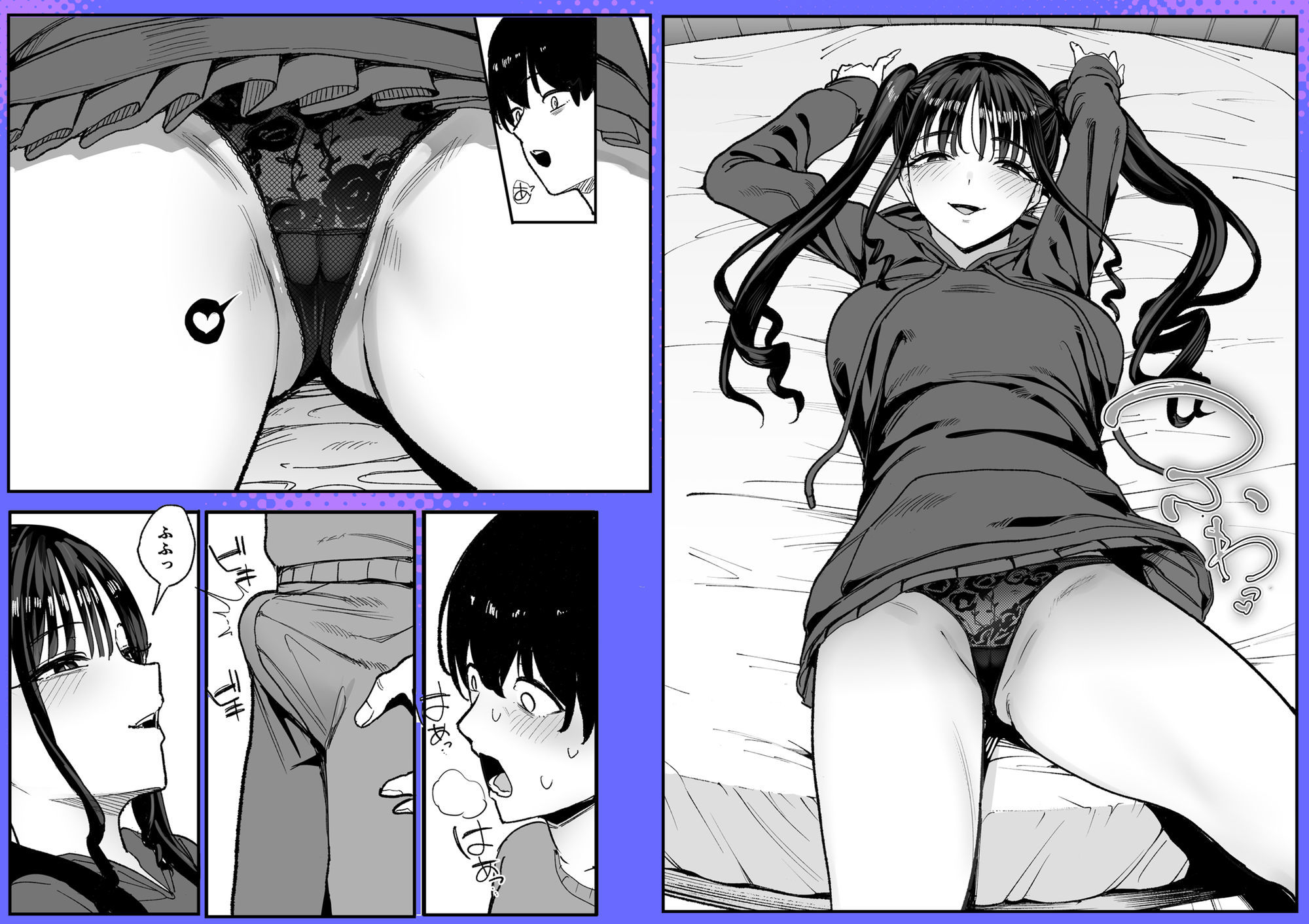 二次元オタクの俺が転校してきた巨乳アイドルに堕とされるまで サンプル画像